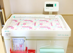 赤ちゃん用身長体重計